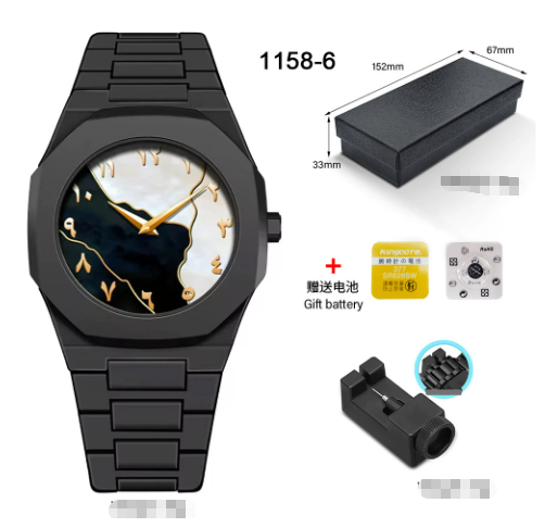Meow™ AquaCore Watch – Waterproof Men’s Quartz Timepiece