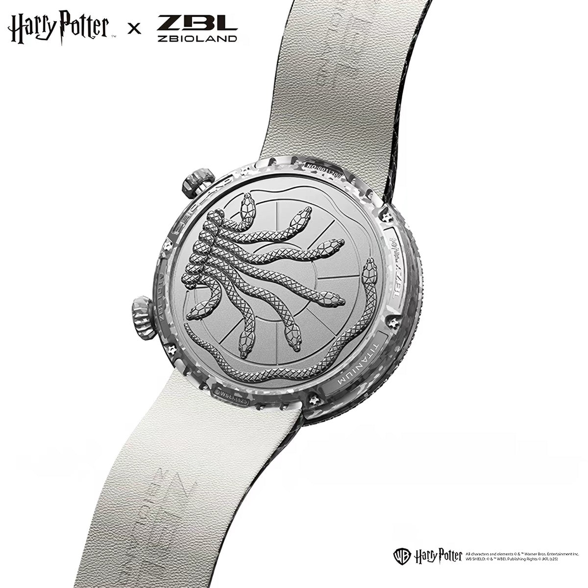 Official Harry Potter x ZBIOLAND Limited Edition Serpent Mechanical Watch – Dark Magic Concept Wristwatch