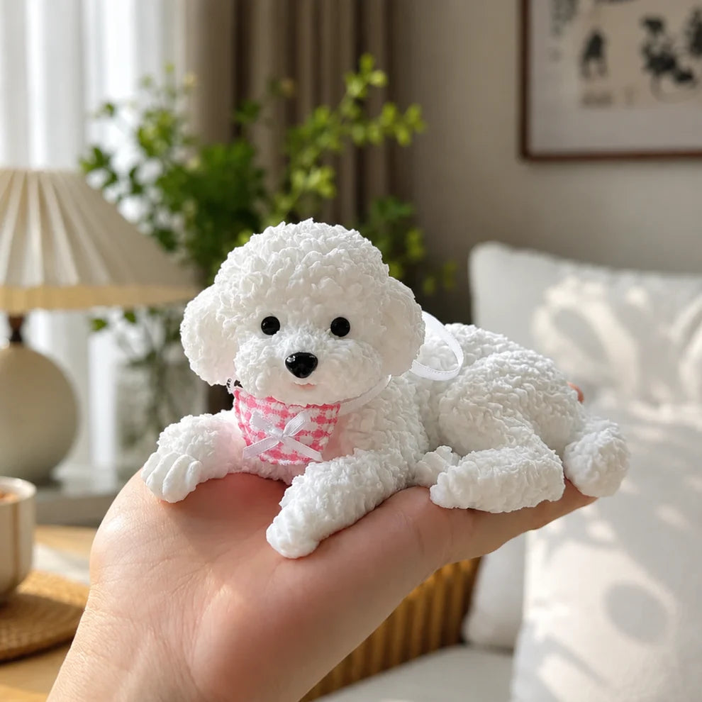 Cute Moving Dog Car Dashboard Ornament – Interactive Shaking Puppy Companion