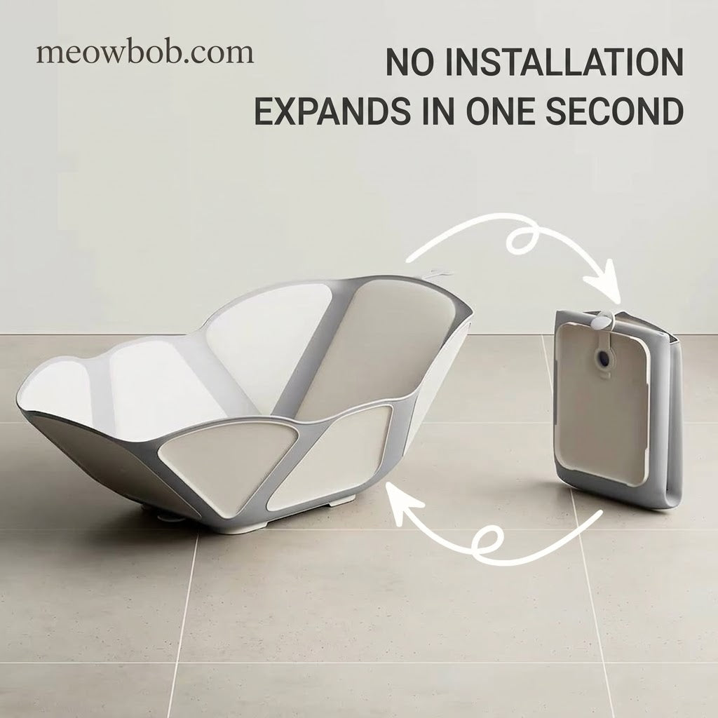 Every Mom's Must-Have: 1-Second Foldable Baby Bath Sink Cushion