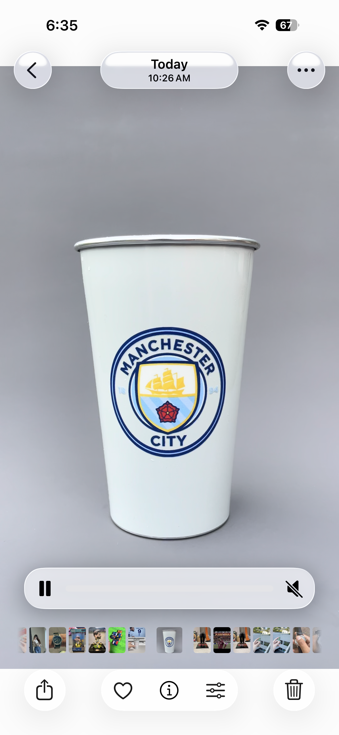 Manchester City Color-Changing Glass Mug – Premium Football Fan Drinking Cup | Perfect Gift for Man City Supporters