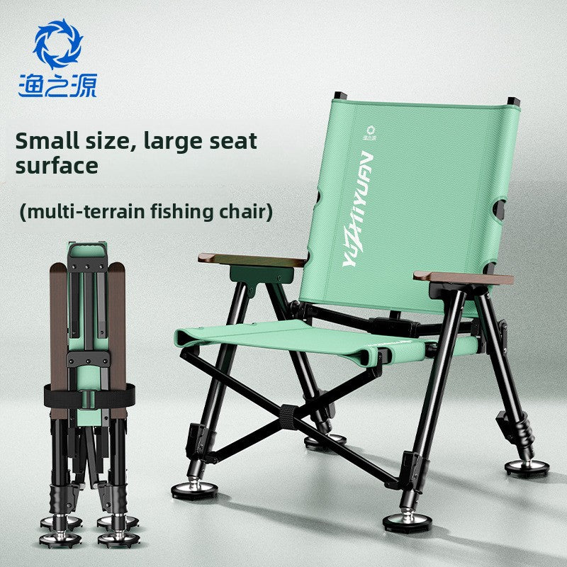 Portable Folding Fishing Chair – Compact Outdoor Camping & Fishing Seat