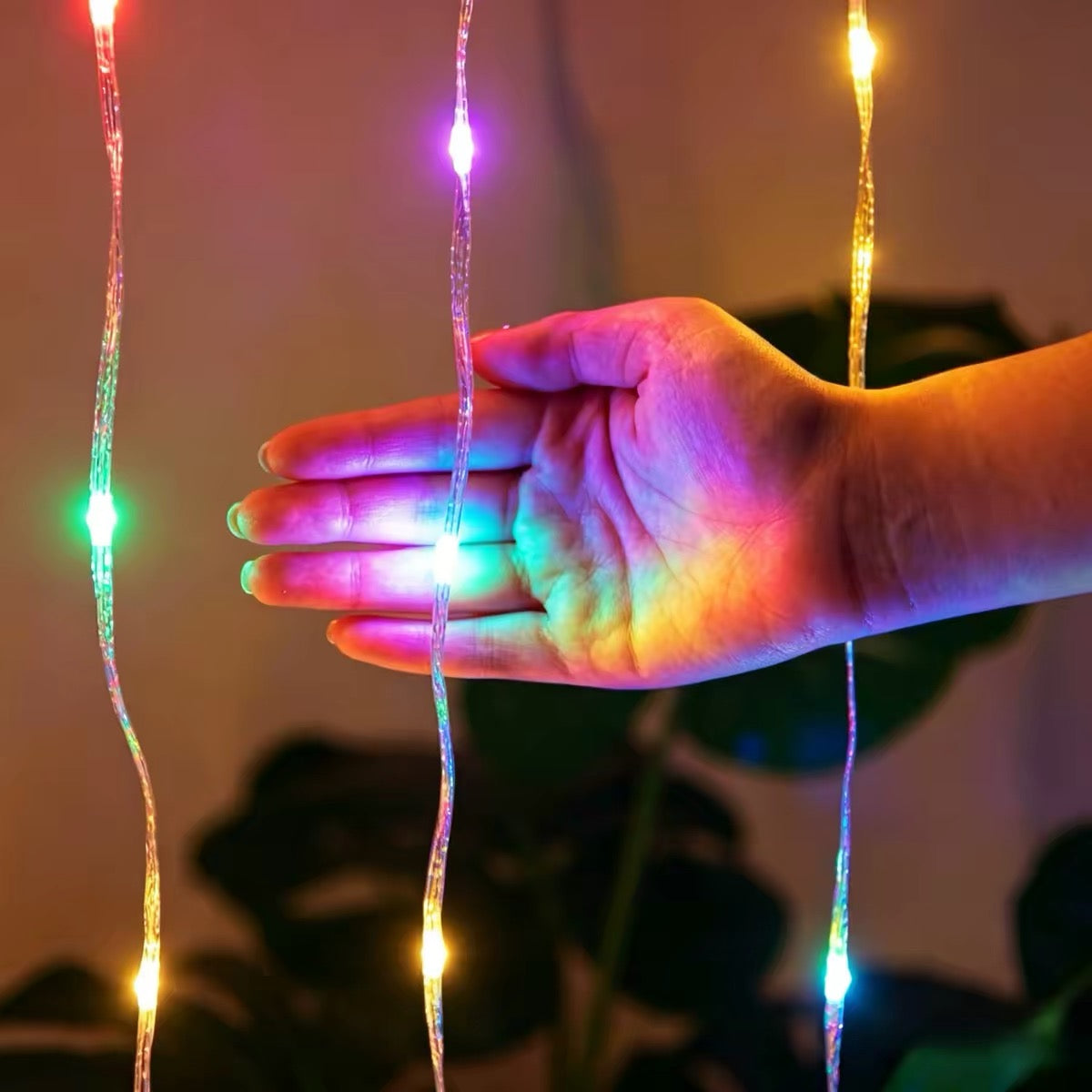 Christmas Balcony LED Lights – Santa & Snowman Holiday Decoration