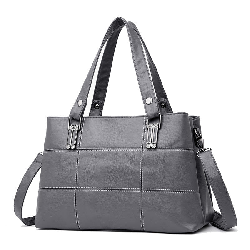 Stylish Patchwork Shoulder Bag – Trendy Everyday Handbag