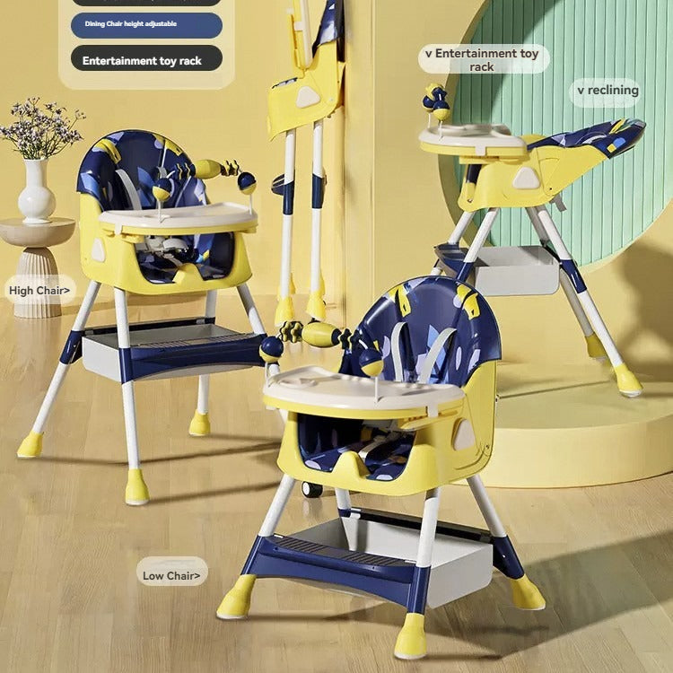 Kids Multi-Functional Dining Chair – Adjustable Baby Feeding & Activity Seat