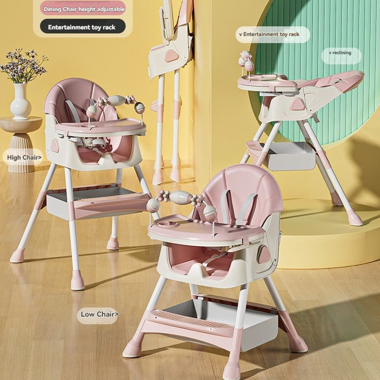 Kids Multi-Functional Dining Chair – Adjustable Baby Feeding & Activity Seat