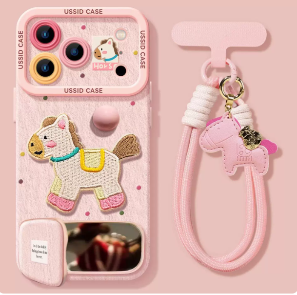 Pink Horse iPhone Case – Aesthetic & Stylish Protective Phone Cover