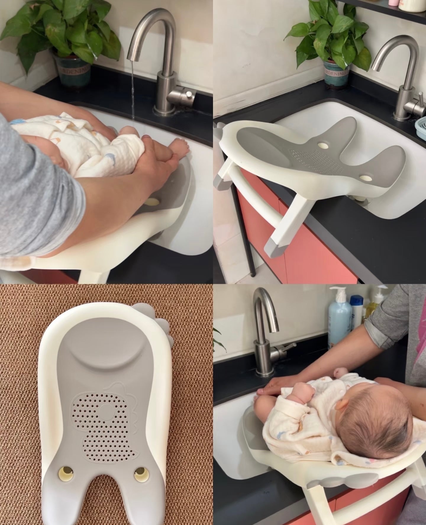 Baby Bath Support Seat – Safe & Comfortable Infant Bathing Aid