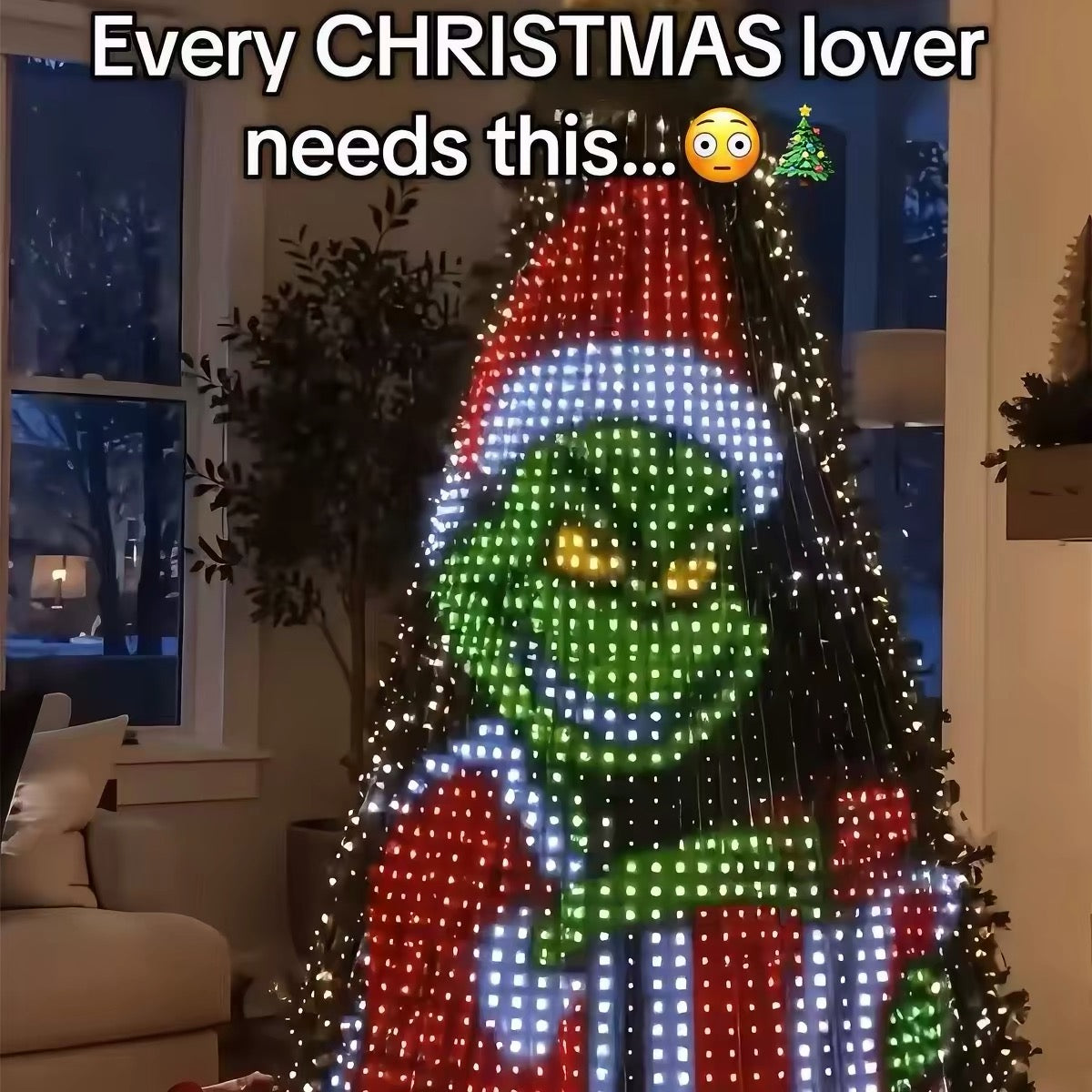 Smart Christmas Tree Projection Lights – App-Controlled Holiday Tree Decoration