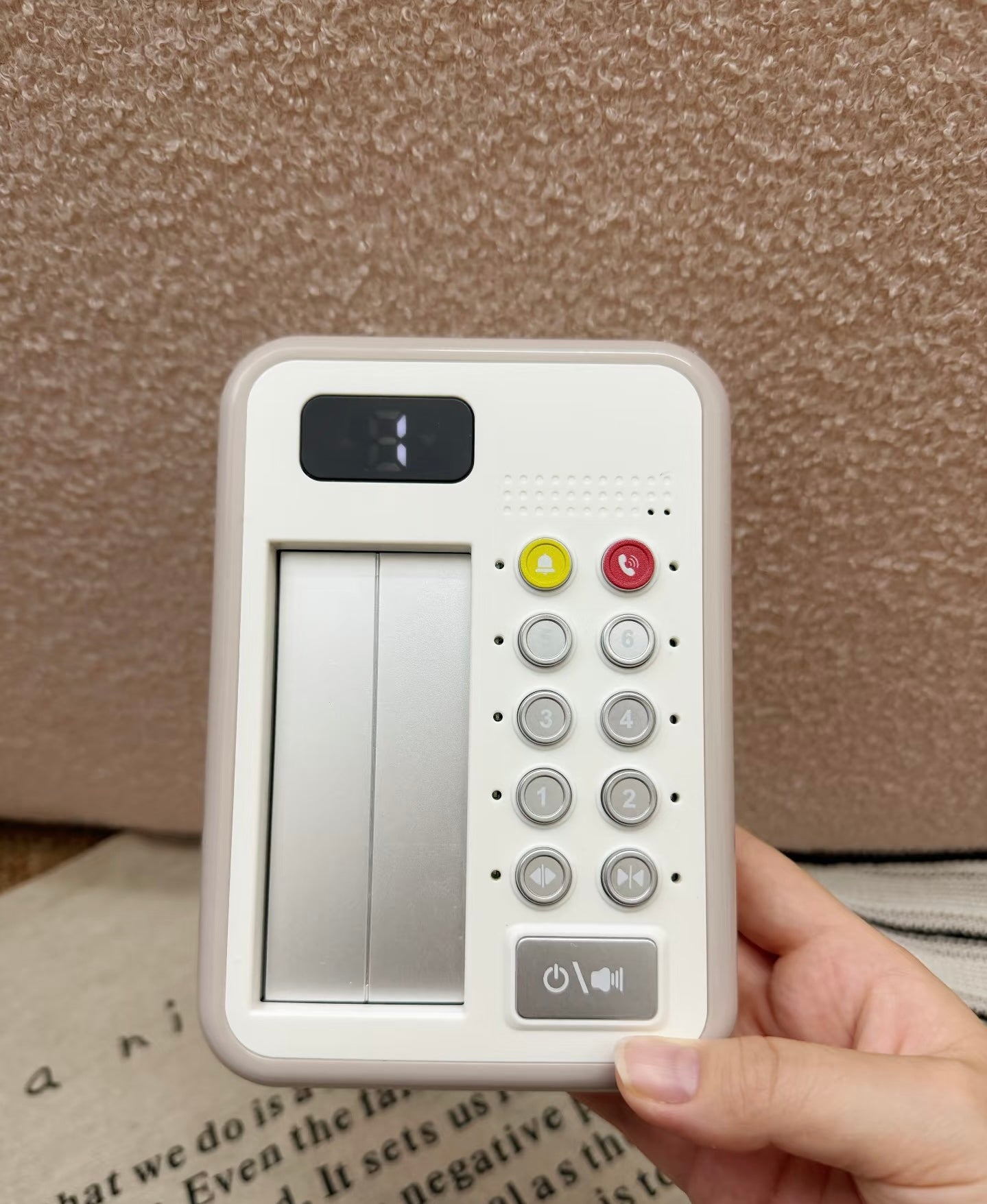 Kids Elevator Buttons Toy with Light & Sound – Educational Simulation Toy