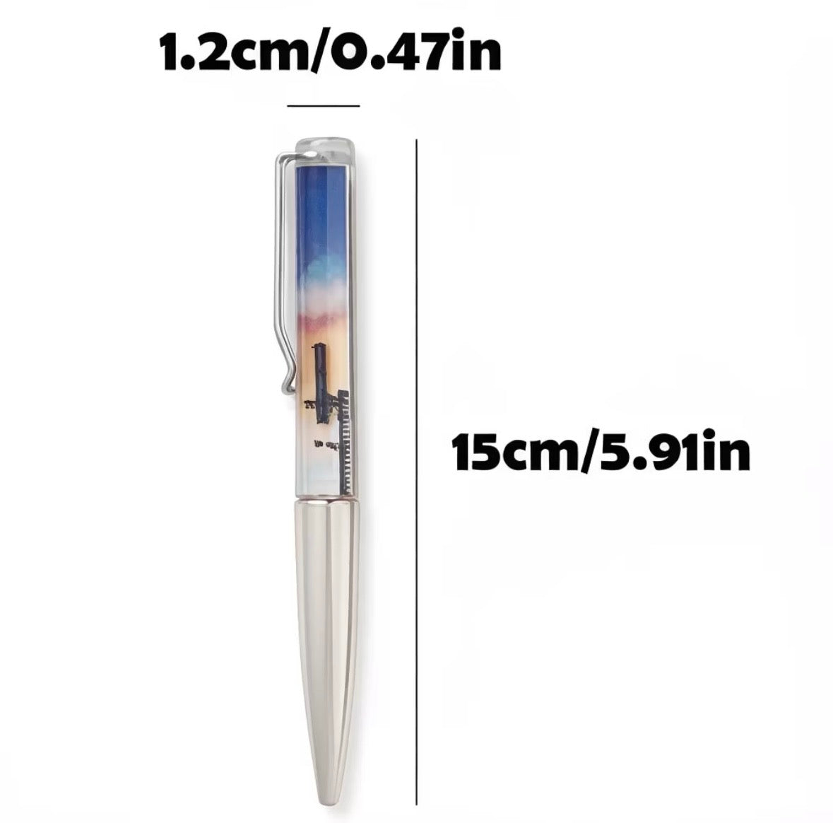 Meow Starship Floating Rocket Pen – Futuristic Space Desk Pen