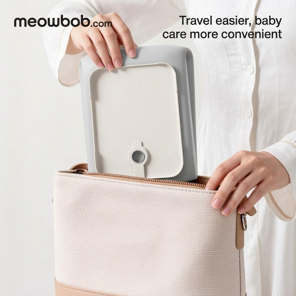 Every Mom's Must-Have: 1-Second Foldable Baby Bath Sink Cushion