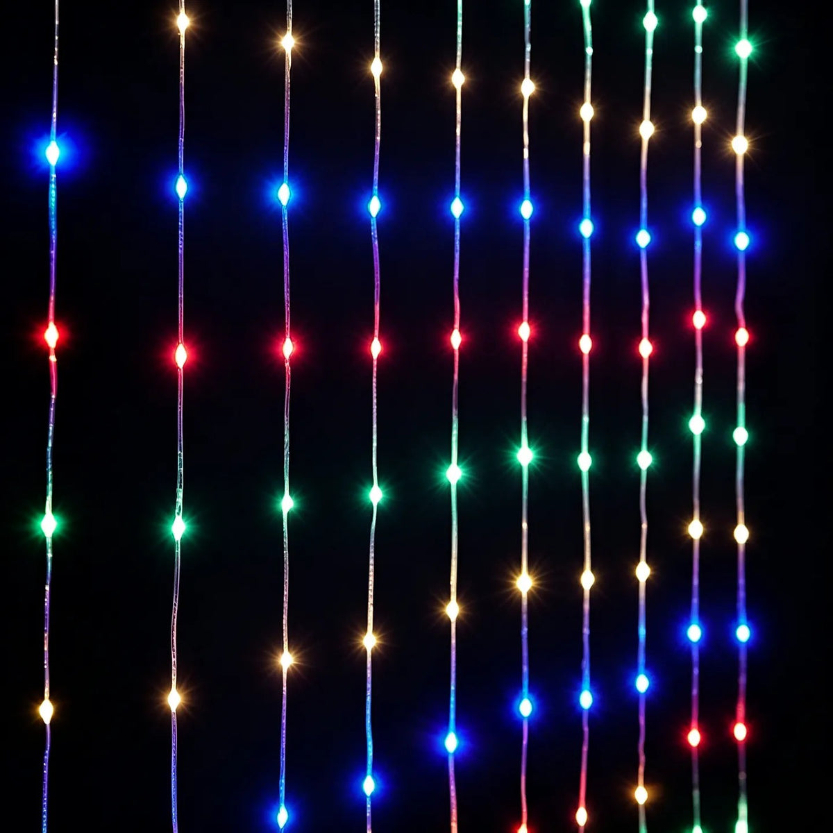 Christmas Balcony LED Lights – Santa & Snowman Holiday Decoration