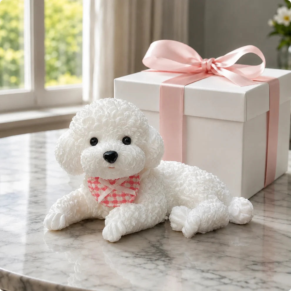 Cute Moving Dog Car Dashboard Ornament – Interactive Shaking Puppy Companion