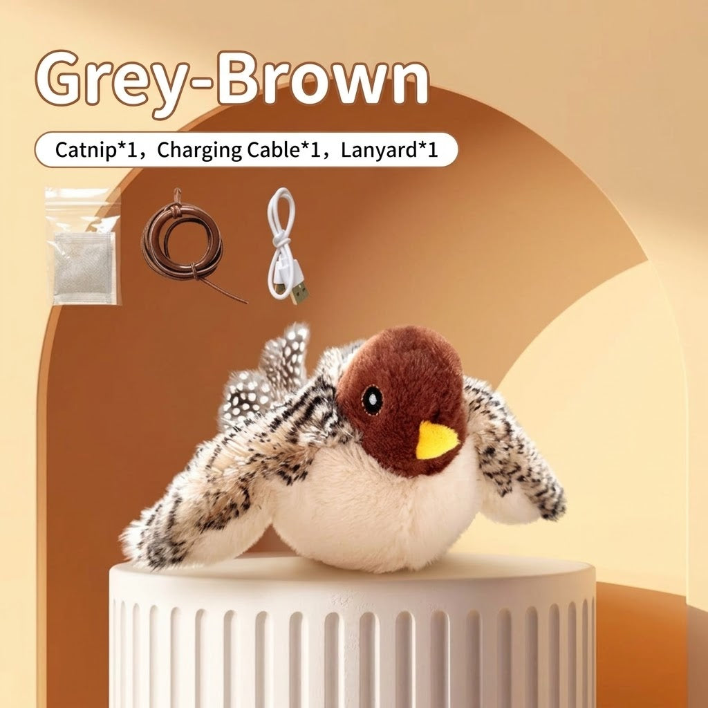 Interactive Sparrow Cat Toy – Fun Chase & Play Toy for Cats