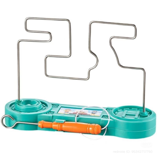 Electric Wire Loop Maze Game for Kids – Handheld Buzz Wire Challenge Toy | Improves Focus, Hand-Eye Coordination & Fine Motor Skills