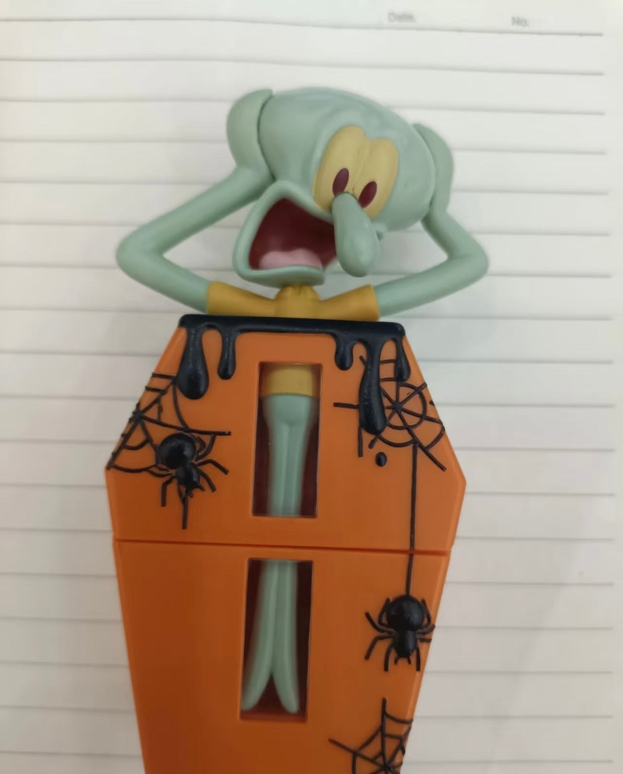 Meow Scared Squidward Pull Toy – Funny Crying Sound Prank Desk Decor & Stress Relief Toy