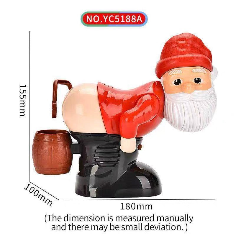 Funny Farting Santa Automatic Bubble Machine with Music – Electric Christmas Toy