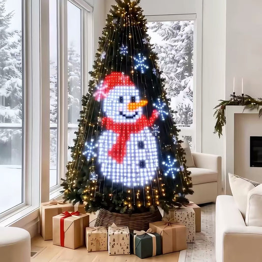Smart Christmas Tree Projection Lights – App-Controlled Holiday Tree Decoration