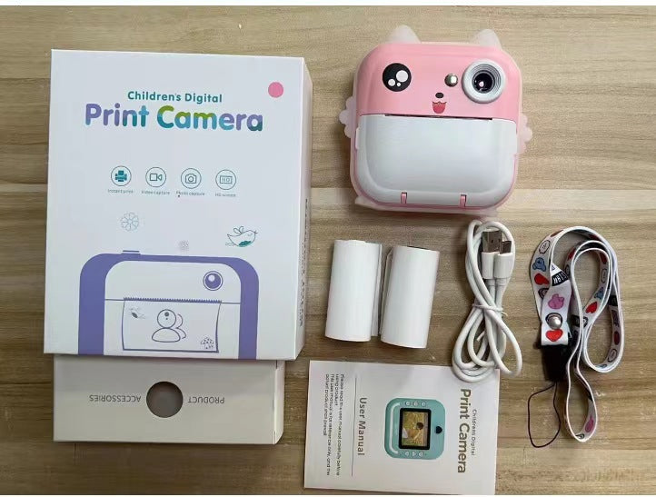 Kids Print Camera – Instant Photo Printing Camera & Digital Photography Toy for Children