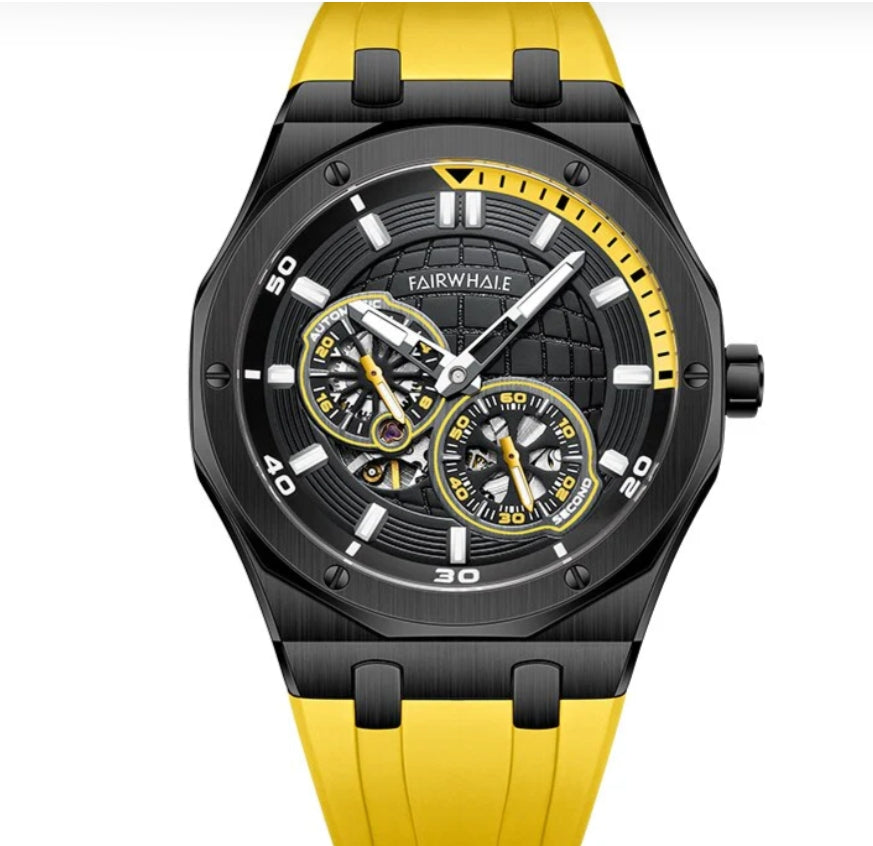 Meow™ Voyager World Watch – Premium Men’s Quartz Timepiece