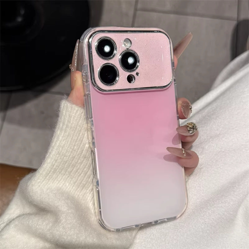 Gradient Smoothed iPhone Case with Logo – Premium Matte Protection