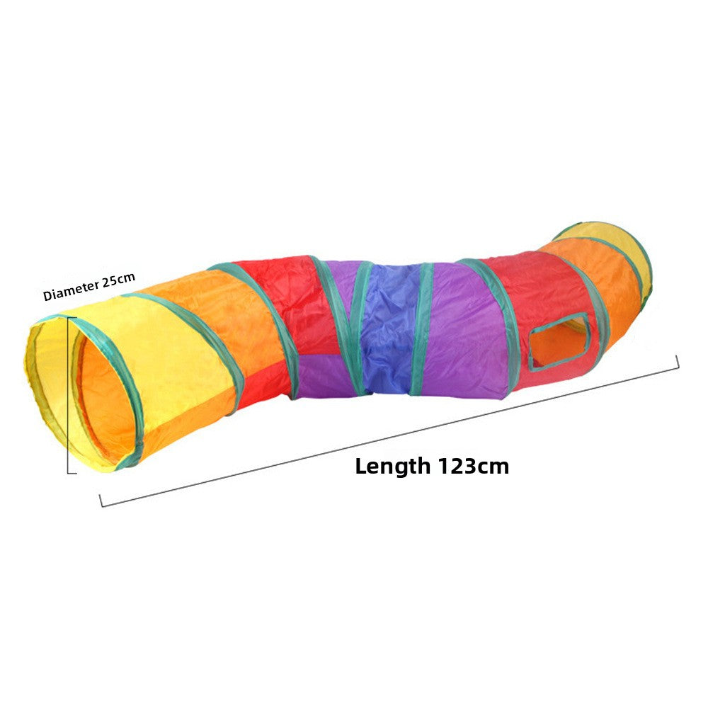 Meow™ Interactive Cat Tunnel – Foldable Play Tunnel & Hideaway Toy for Cats