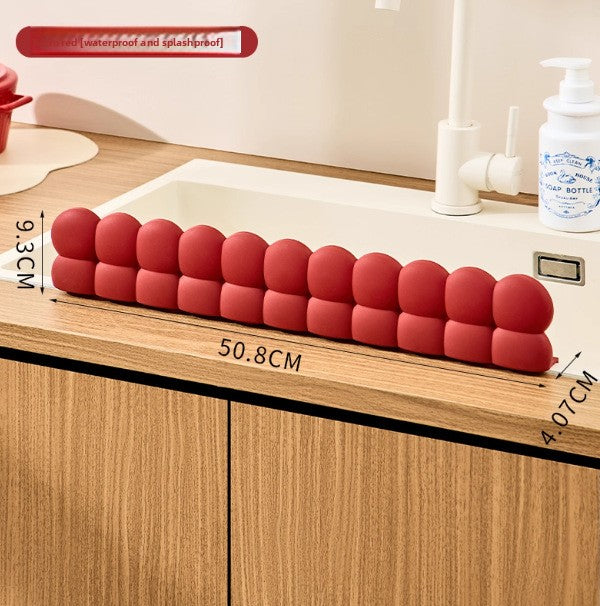 Sink Splash Guard – Kitchen Sink Water Barrier & Countertop Protector