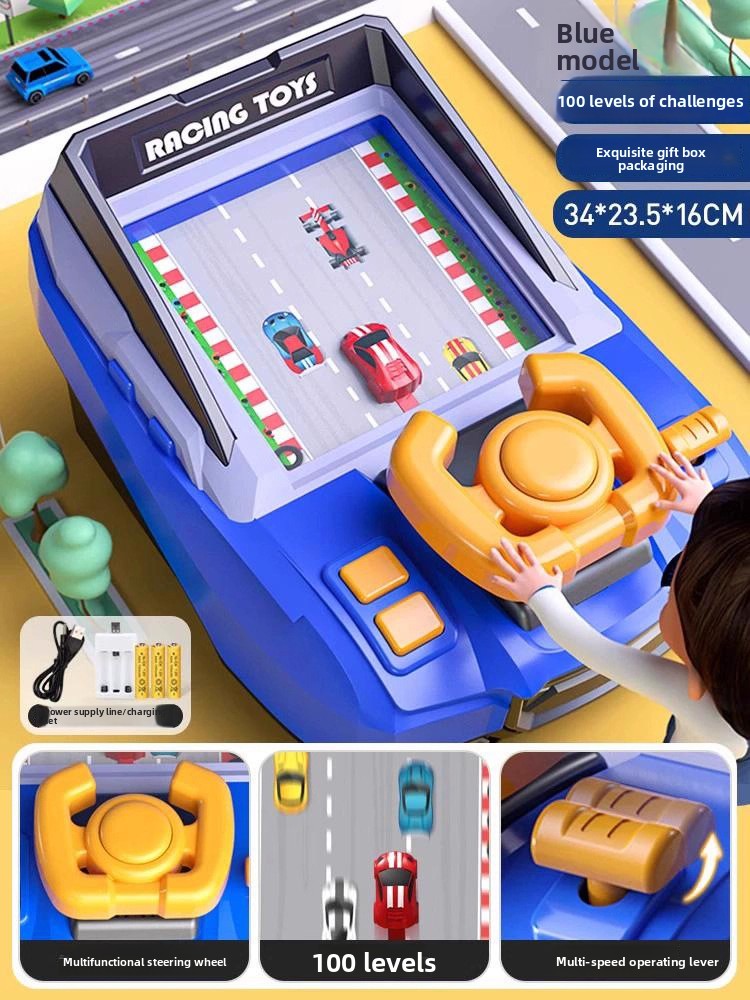Kids Racing Car Toy – Interactive Electric Track Racing Game for Boys & Girls