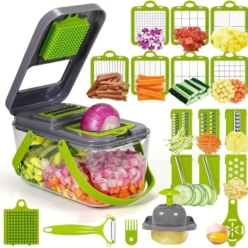 Multi-Function Kitchen Vegetable Cutter – Chopper, Slicer & Grater