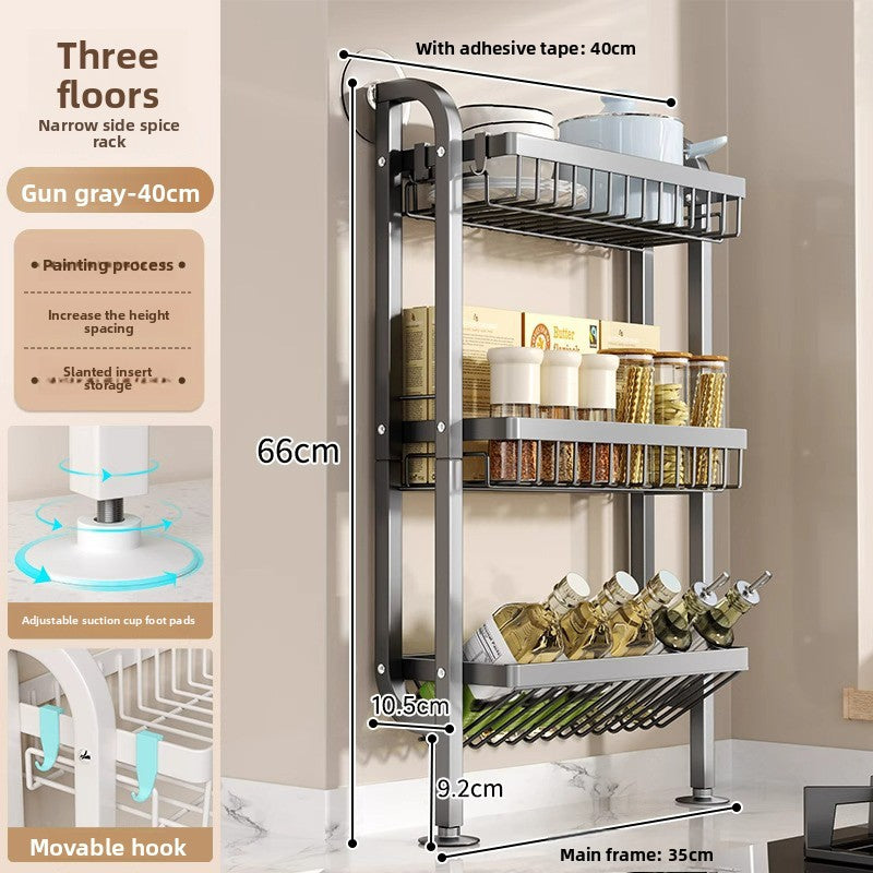 Kitchen Seasoning Rack – Spice Organizer & Storage Holder