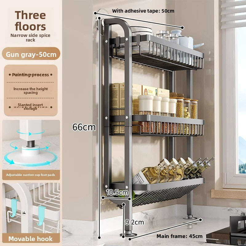 Kitchen Seasoning Rack – Spice Organizer & Storage Holder