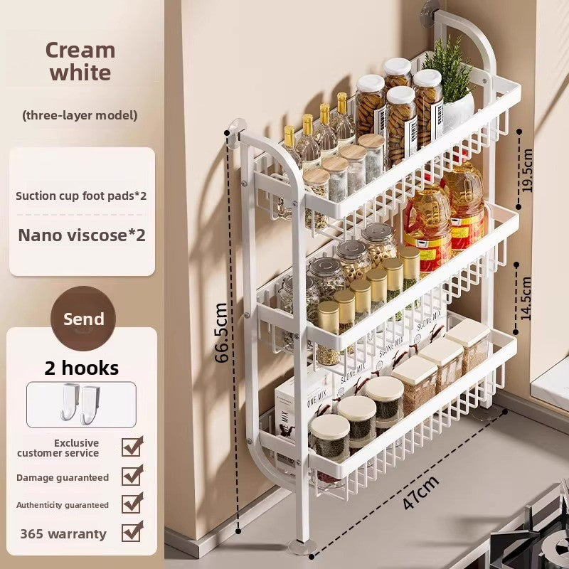 Kitchen Seasoning Rack – Spice Organizer & Storage Holder
