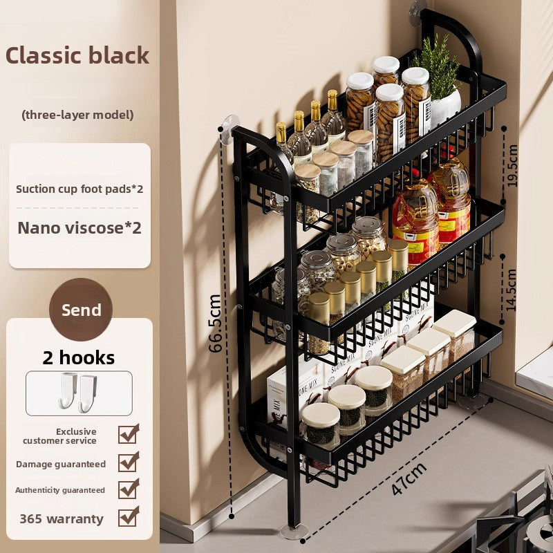 Kitchen Seasoning Rack – Spice Organizer & Storage Holder