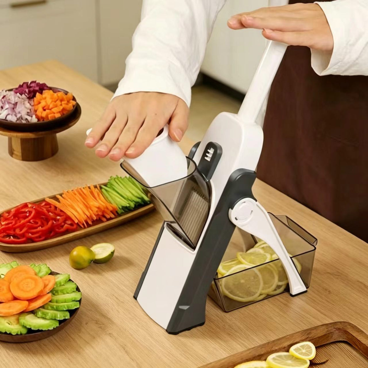 Multi-Function Vegetable Cutter – Easy Chopping & Slicing Kitchen Tool