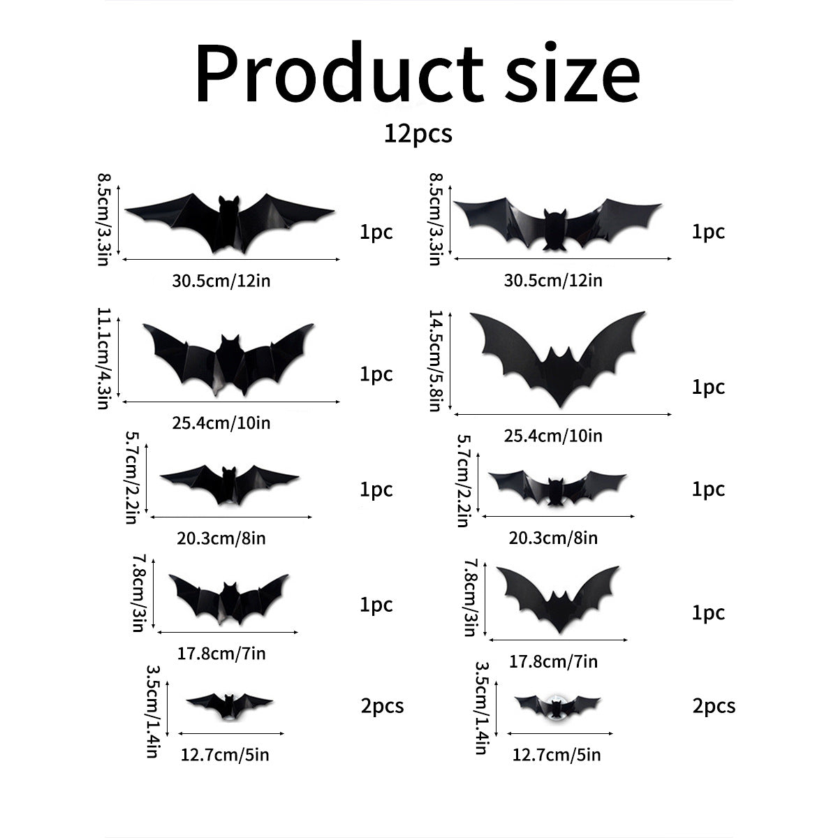 Halloween LED Night Light – Bat-Shaped Halloween Decor Lamp