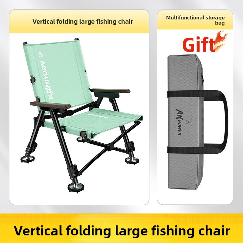 Portable Folding Fishing Chair – Compact Outdoor Camping & Fishing Seat