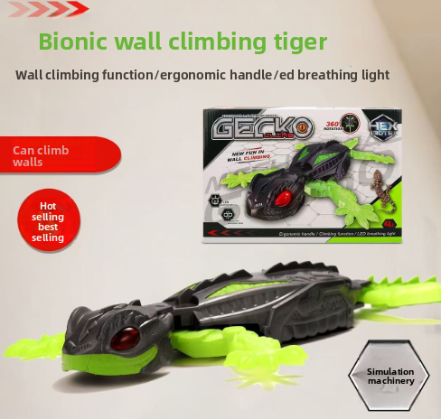 Wall-Climbing Lizard Chameleon – Remote Control Reptile Toy