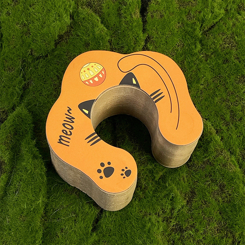 Meow Cat Claw Grinder & Wear-Resistant Scratch Toy