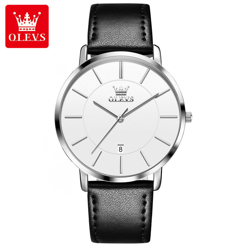Meow™ Urban Edge Watch – Modern Men’s Quartz Timepiece