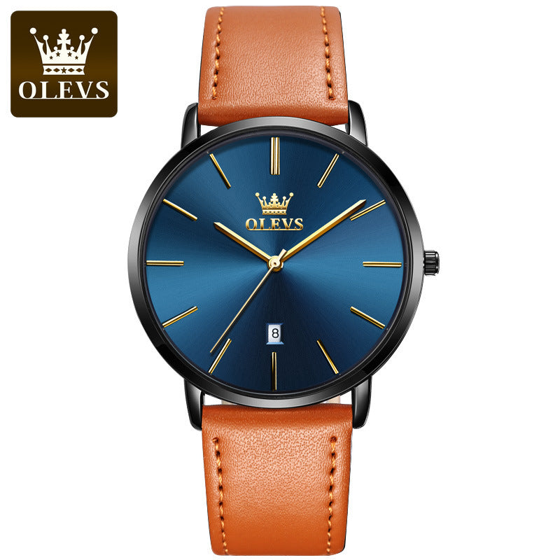 Meow™ Urban Edge Watch – Modern Men’s Quartz Timepiece