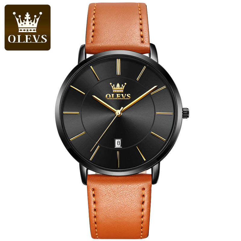 Meow™ Urban Edge Watch – Modern Men’s Quartz Timepiece