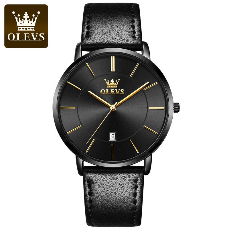 Meow™ Urban Edge Watch – Modern Men’s Quartz Timepiece