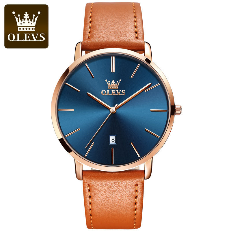 Meow™ Urban Edge Watch – Modern Men’s Quartz Timepiece