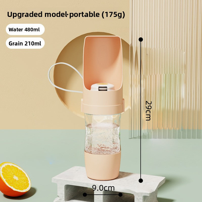 Meow Fold & Sip™ – Portable Foldable Pet Water Bottle & Bowl