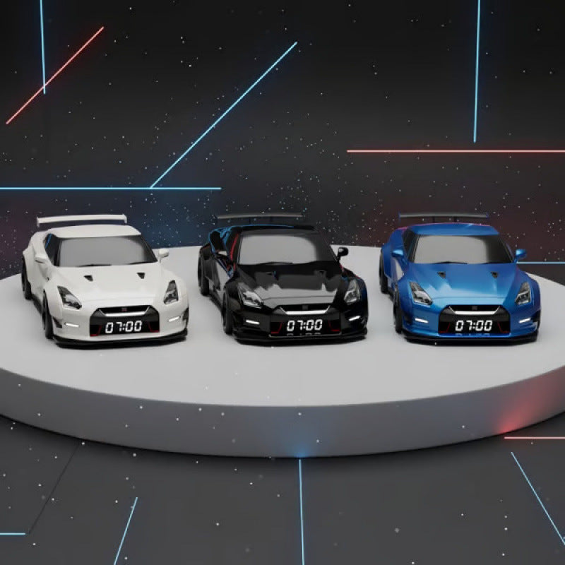 Sports Car LED Alarm Clock – Racing Style Digital Desk Clock