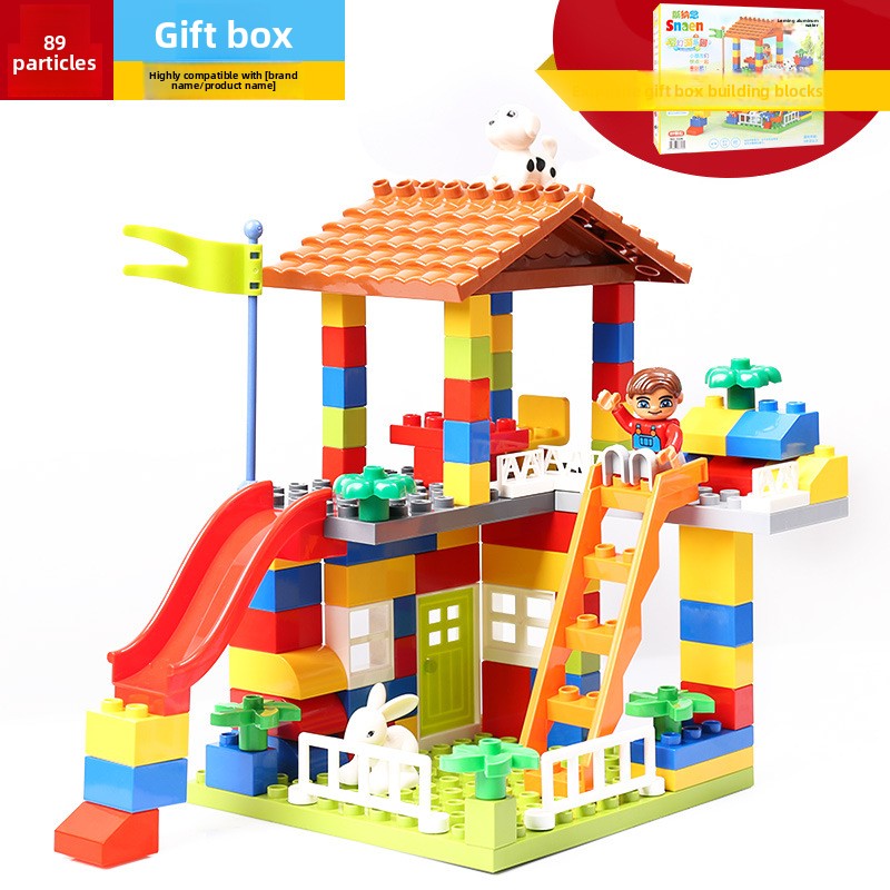 Kids Puzzle Building Blocks – Creative 3D Construction & Brain Teaser Toy for Children