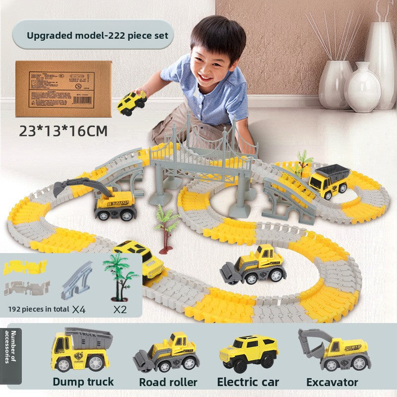 Meow Rail Car Engineering Toy – Fun Construction Train Set for Kids