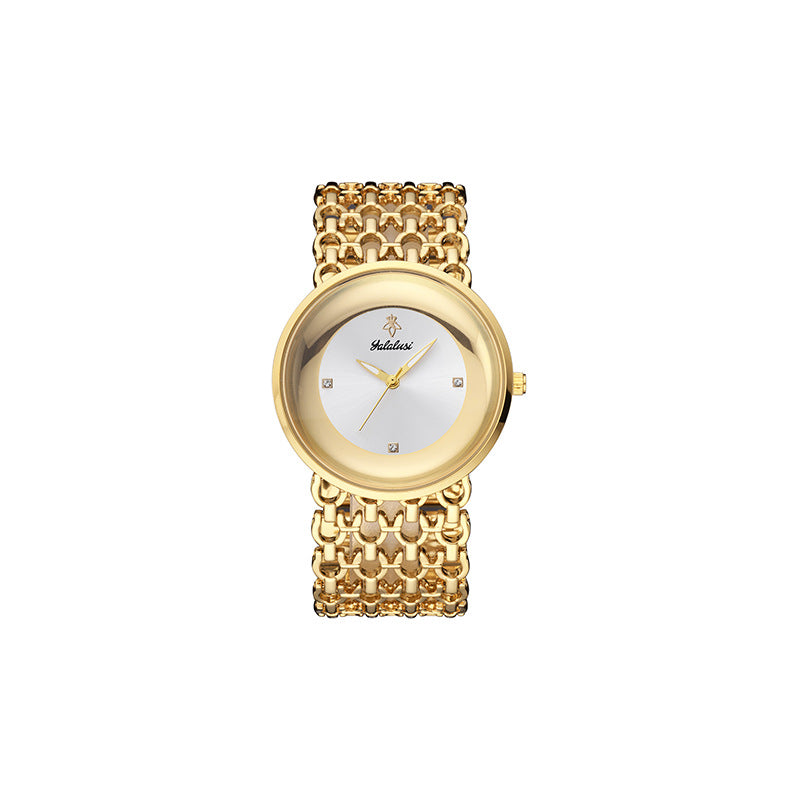 Meow™ Heritage Grace Watch – Vintage Women’s Quartz Timepiece